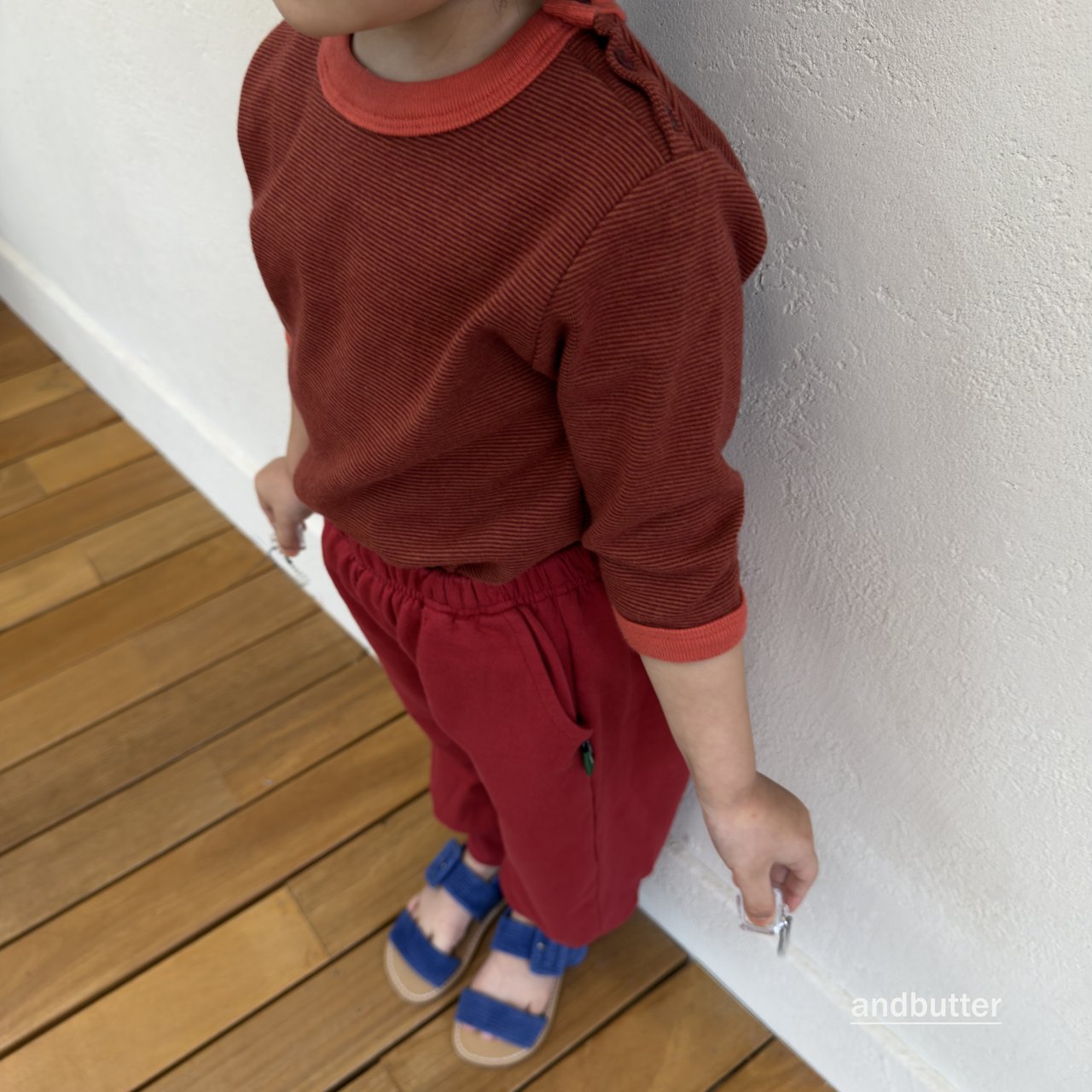 《予約》Snap 3/4  T-Shirt / ANDBUTTER