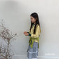 《予約》Stripe Henley T-Shirt / ANDBUTTER