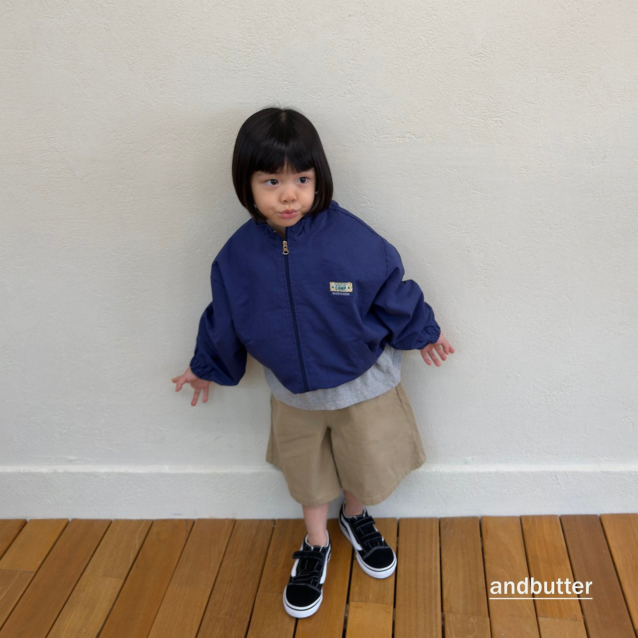 《予約》Hidden Check Bermuda Pants / ANDBUTTER