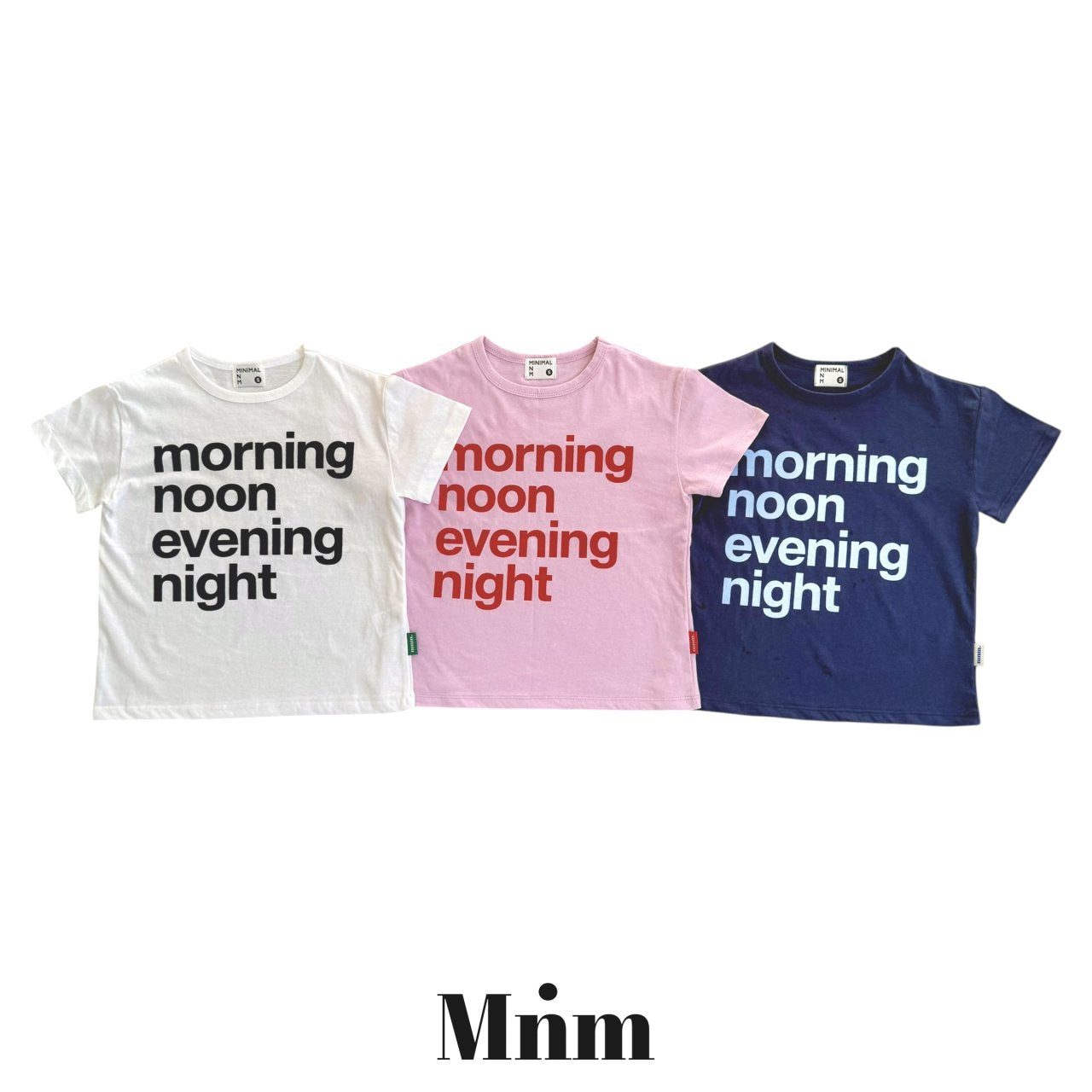 《予約》Morning Tee / MINIMAL