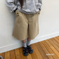 《予約》Hidden Check Bermuda Pants / ANDBUTTER