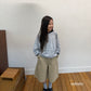 《予約》Hidden Check Bermuda Pants / ANDBUTTER