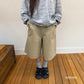 《予約》Hidden Check Bermuda Pants / ANDBUTTER
