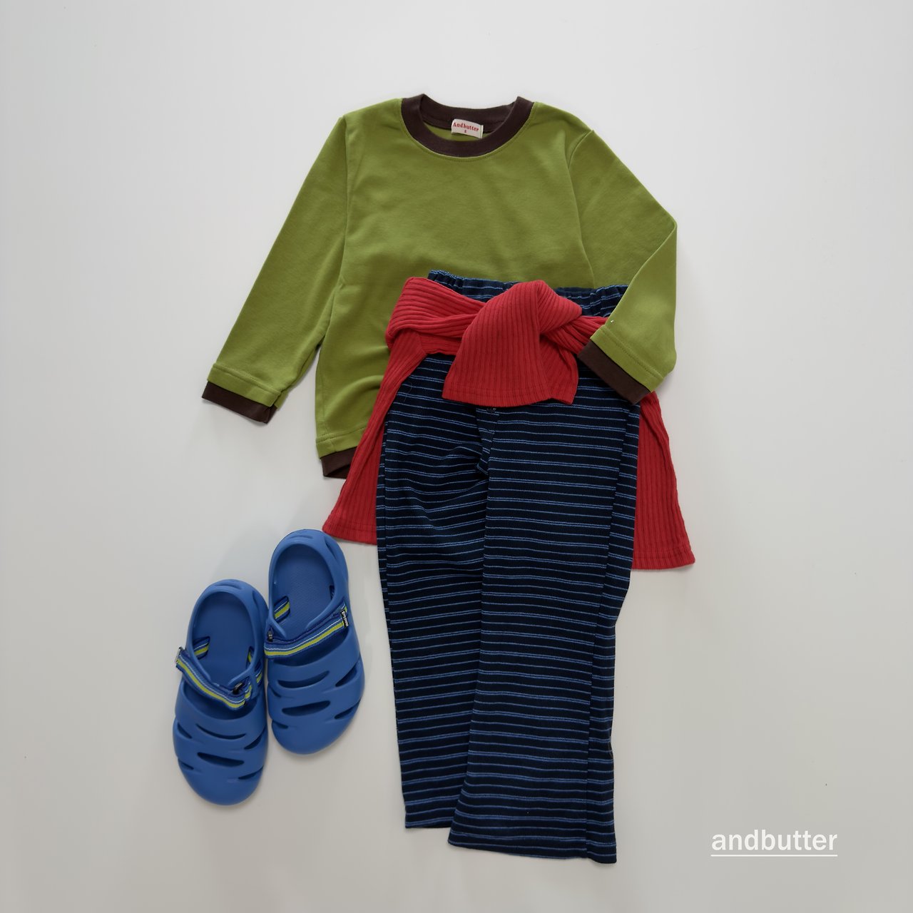 《予約》Candy Color T-Shirt / ANDBUTTER