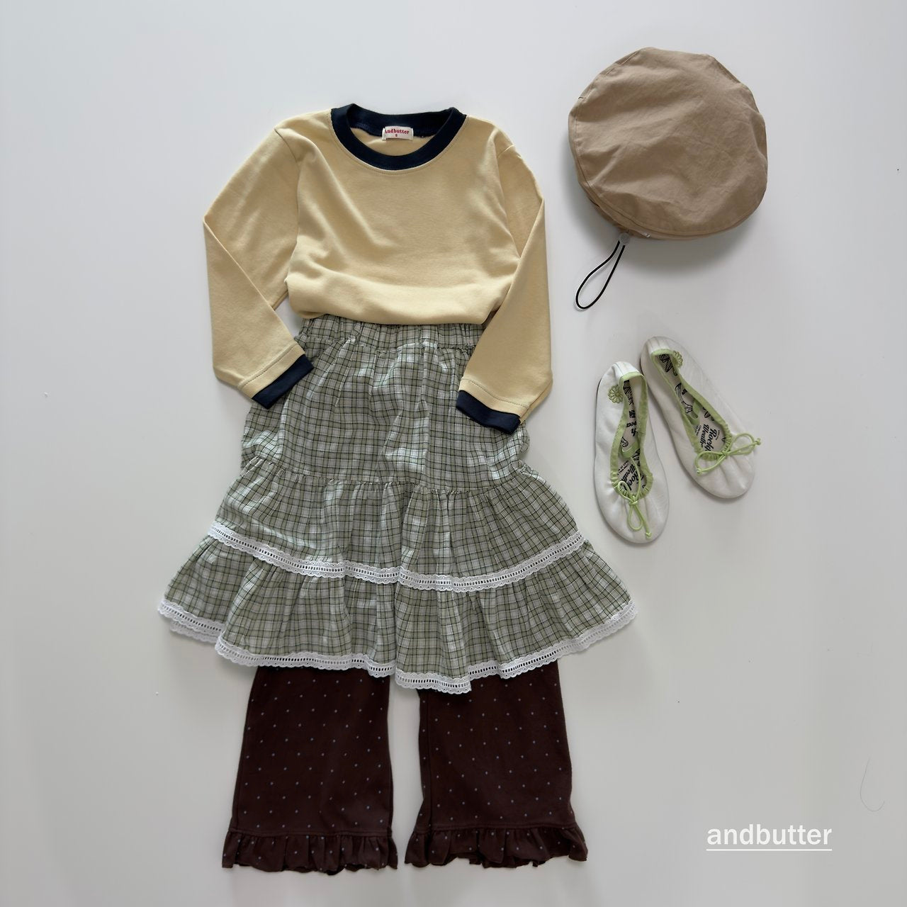 《予約》Candy Color T-Shirt / ANDBUTTER