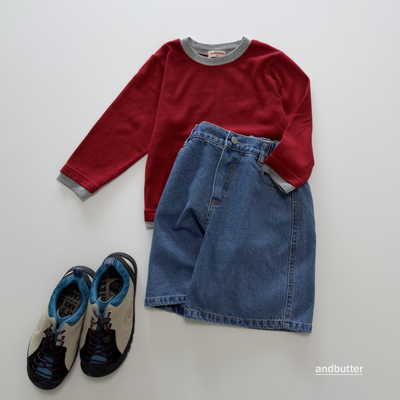 《予約》Candy Color T-Shirt / ANDBUTTER