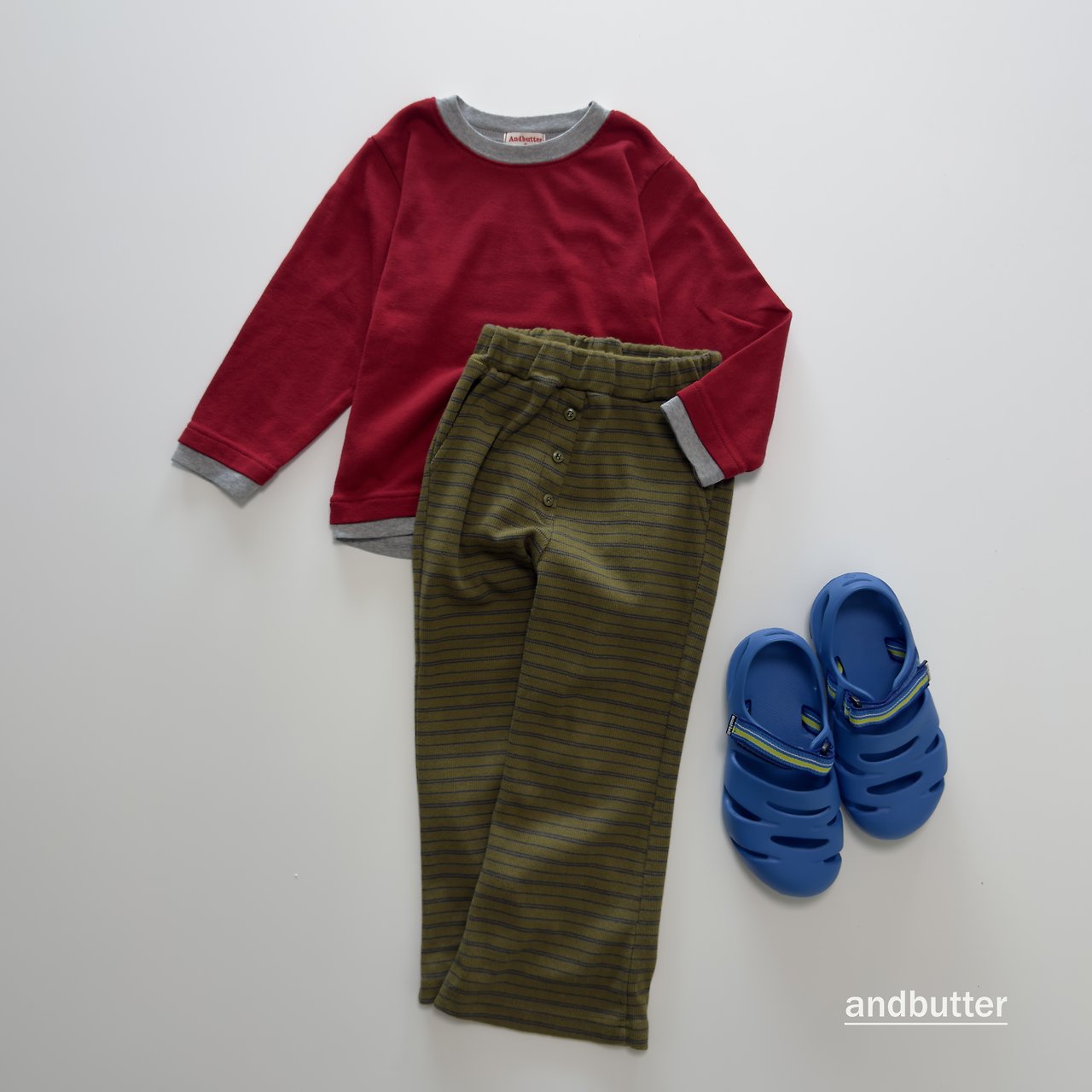 《予約》Candy Color T-Shirt / ANDBUTTER