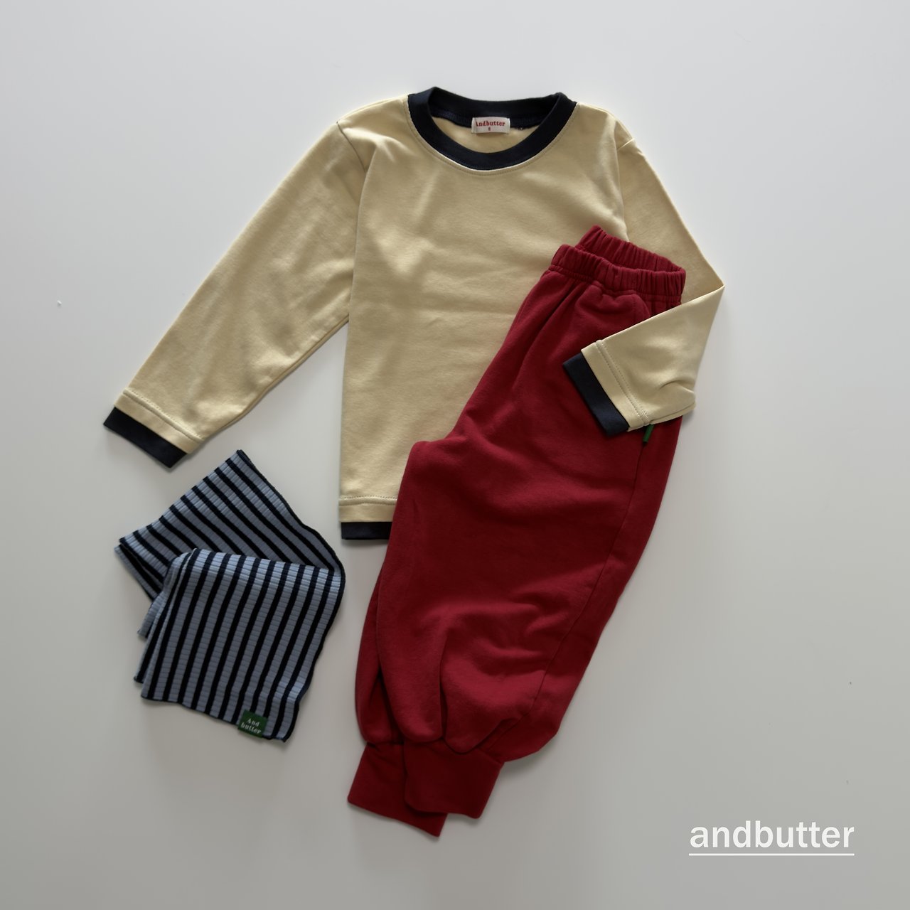 《予約》Candy Color T-Shirt / ANDBUTTER
