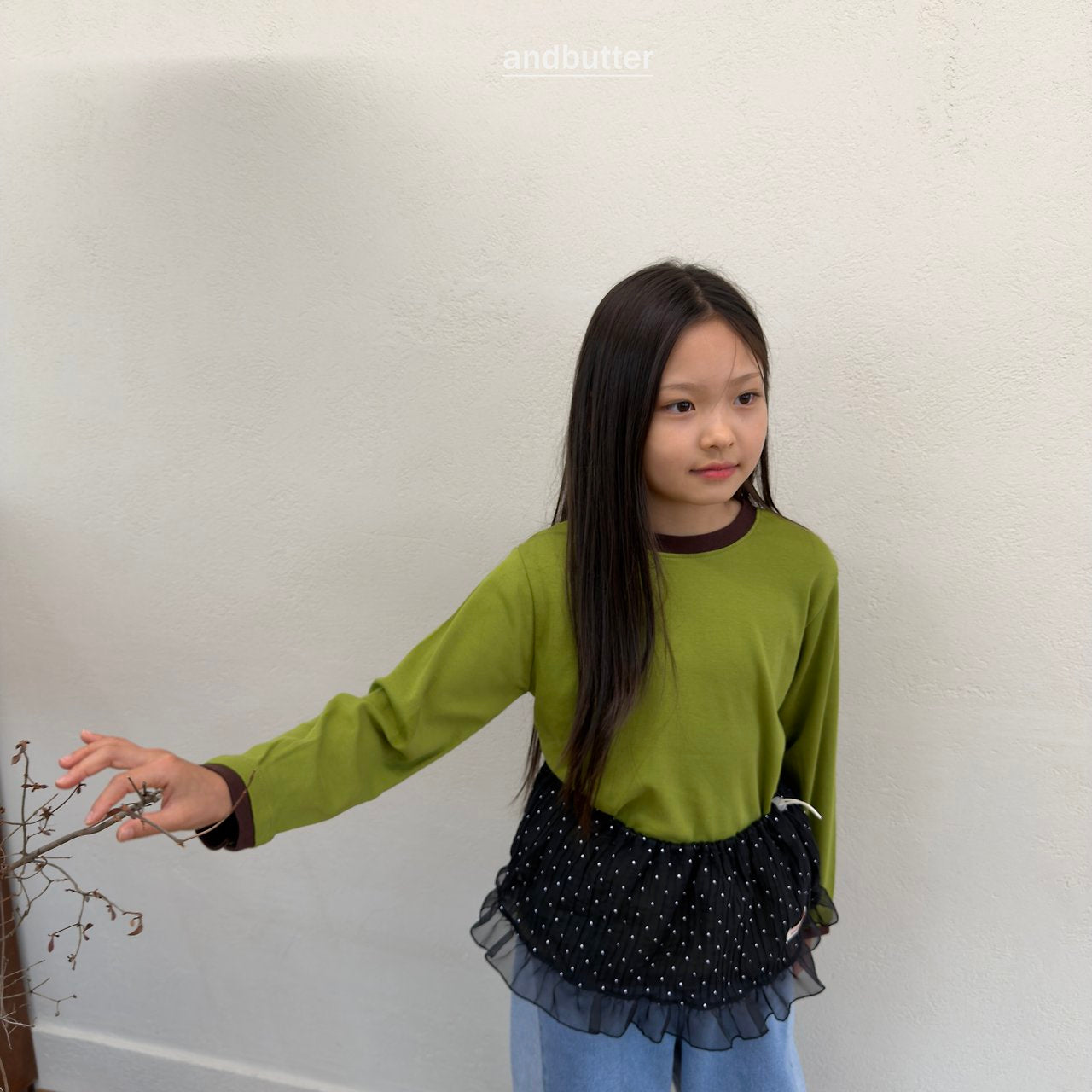 《予約》Candy Color T-Shirt / ANDBUTTER