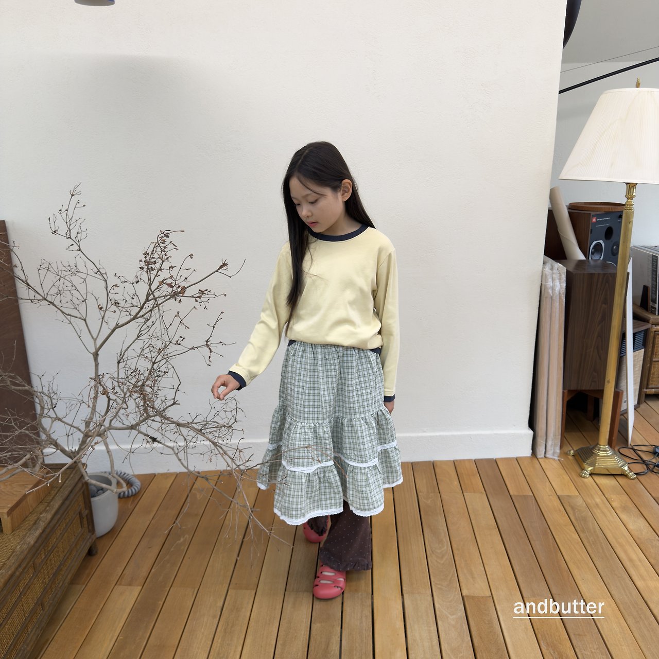 《予約》Candy Color T-Shirt / ANDBUTTER