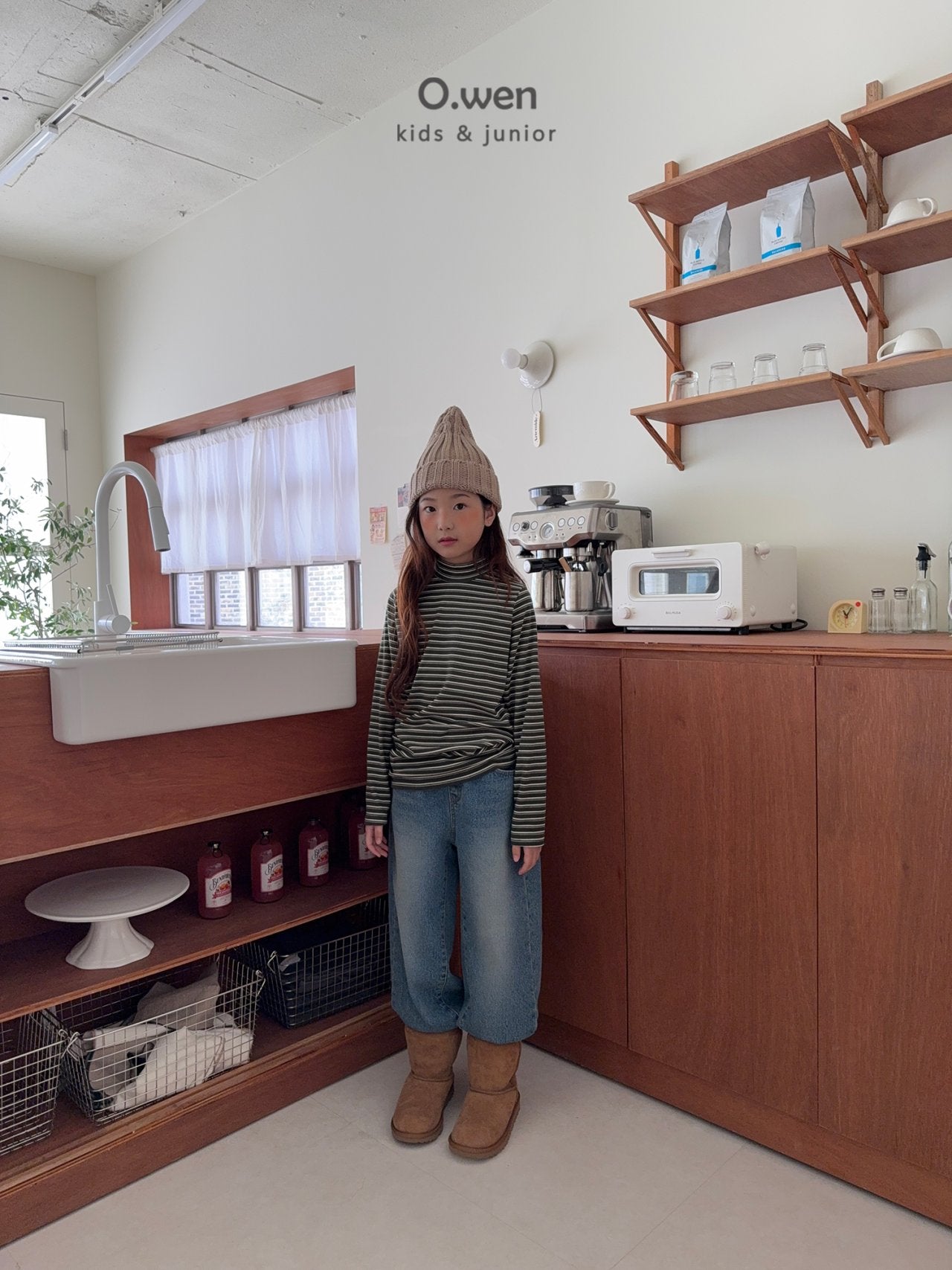 《予約》Fran Halfneck Polar Tee / O.wen