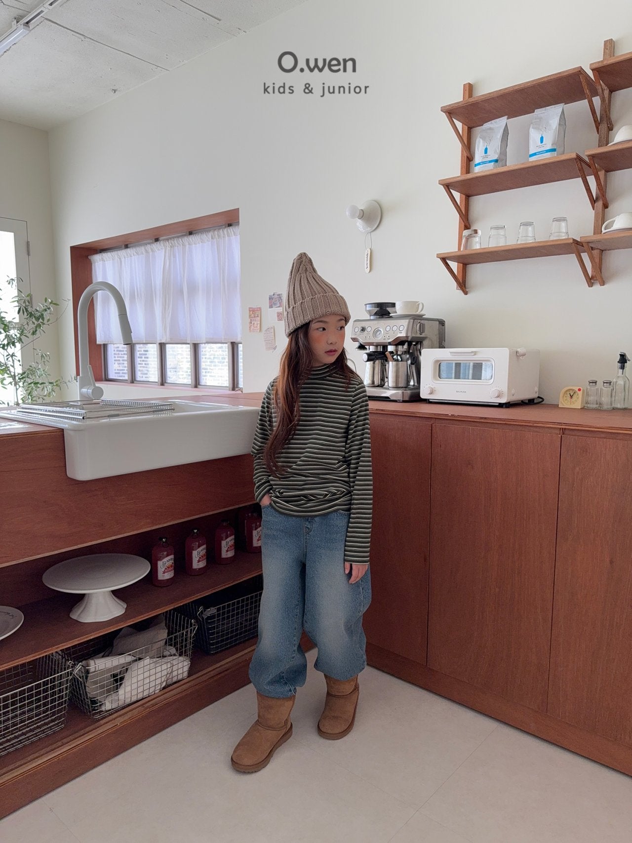 《予約》Fran Halfneck Polar Tee / O.wen