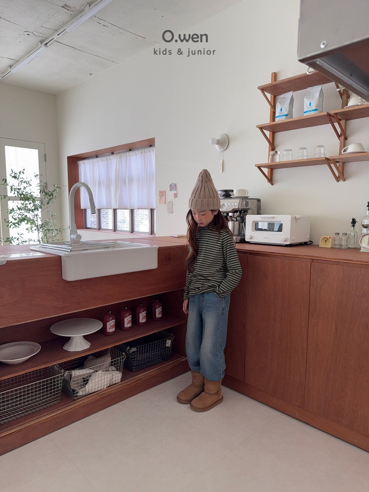 《予約》Fran Halfneck Polar Tee / O.wen