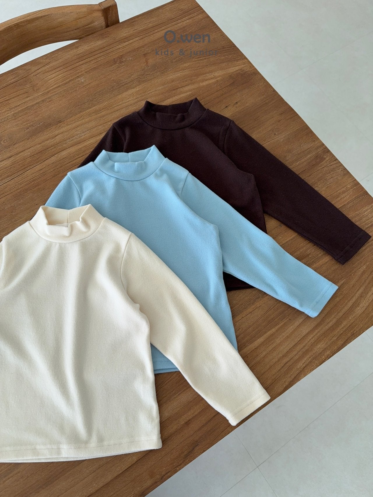 《予約》Brush Halfneck Polar Tee / O.wen