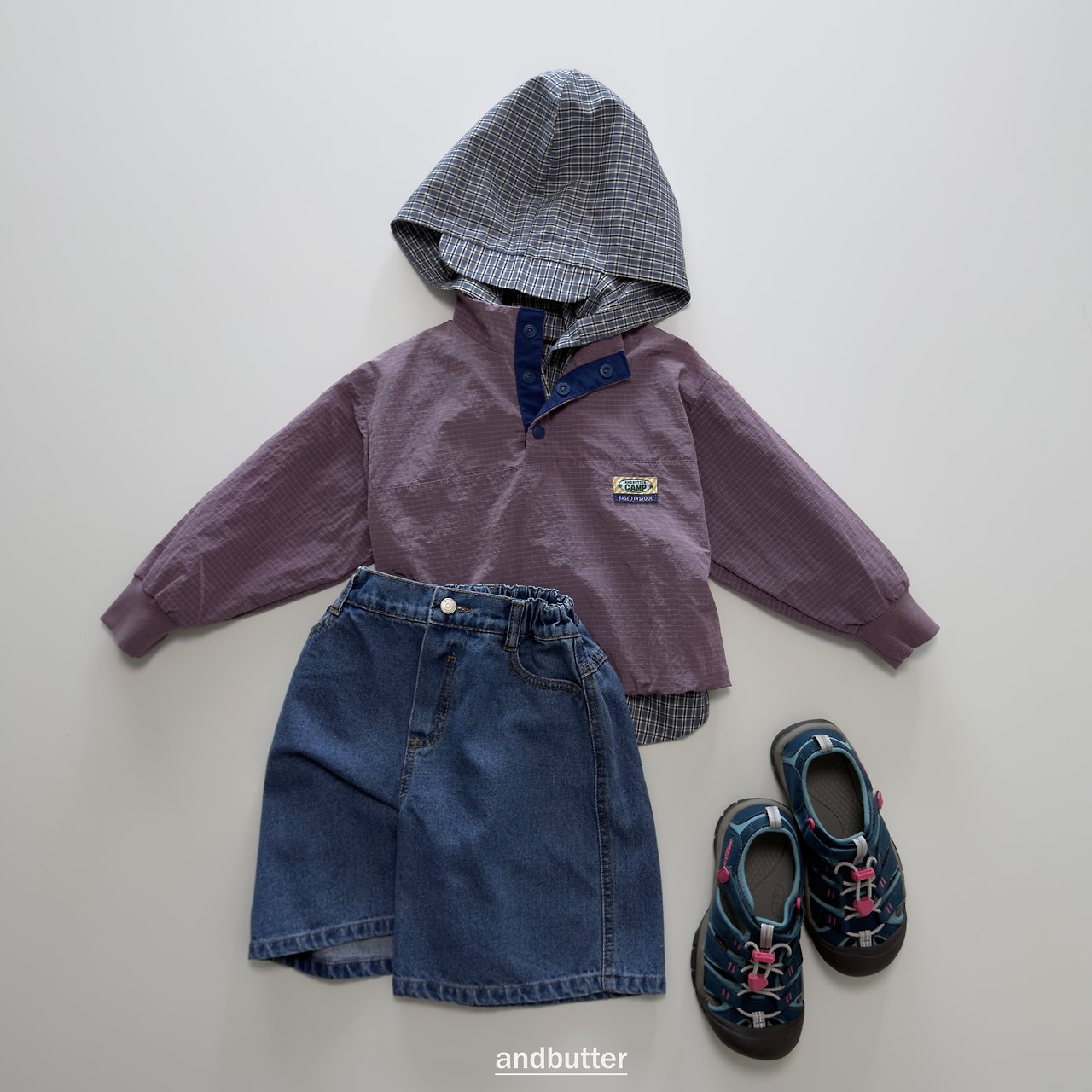 《予約》Metal Rip Anorak / ANDBUTTER