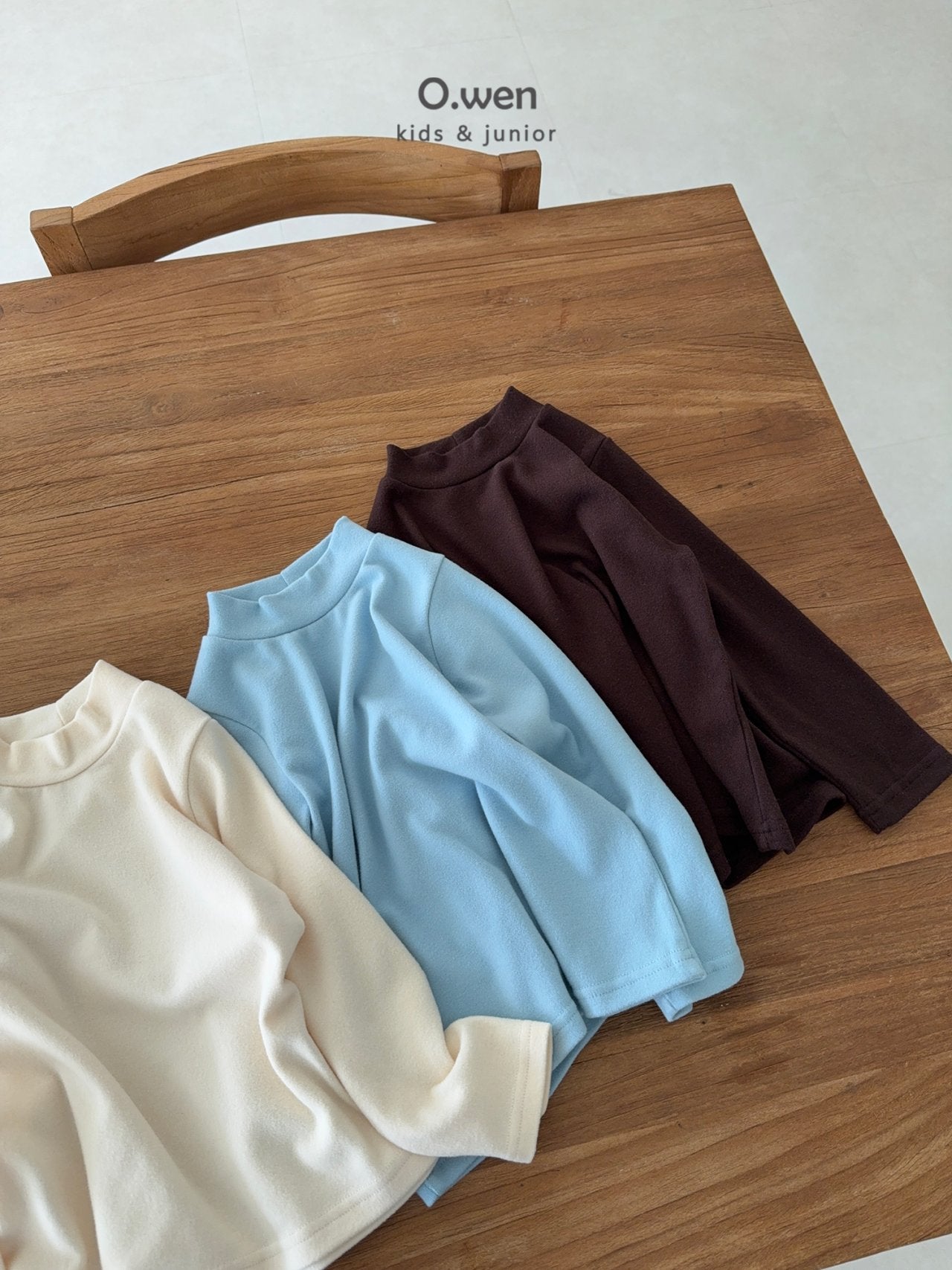 《予約》Brush Halfneck Polar Tee / O.wen