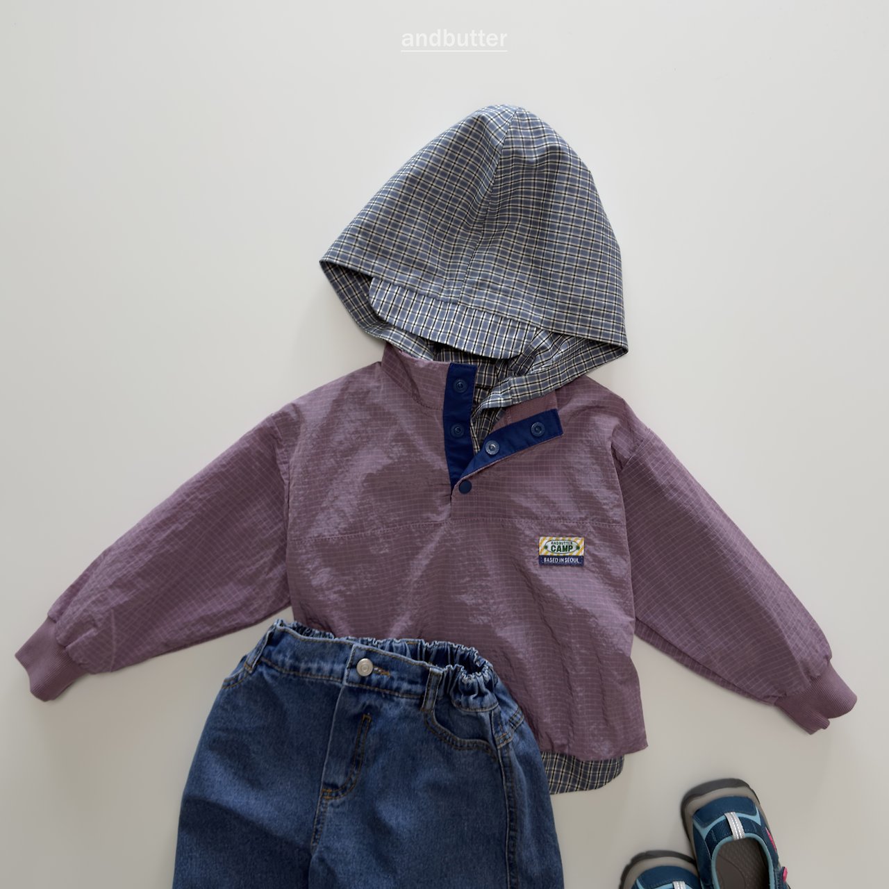 《予約》Metal Rip Anorak / ANDBUTTER