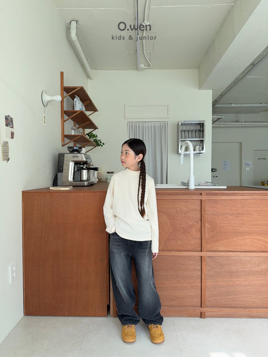 《予約》Brush Halfneck Polar Tee / O.wen