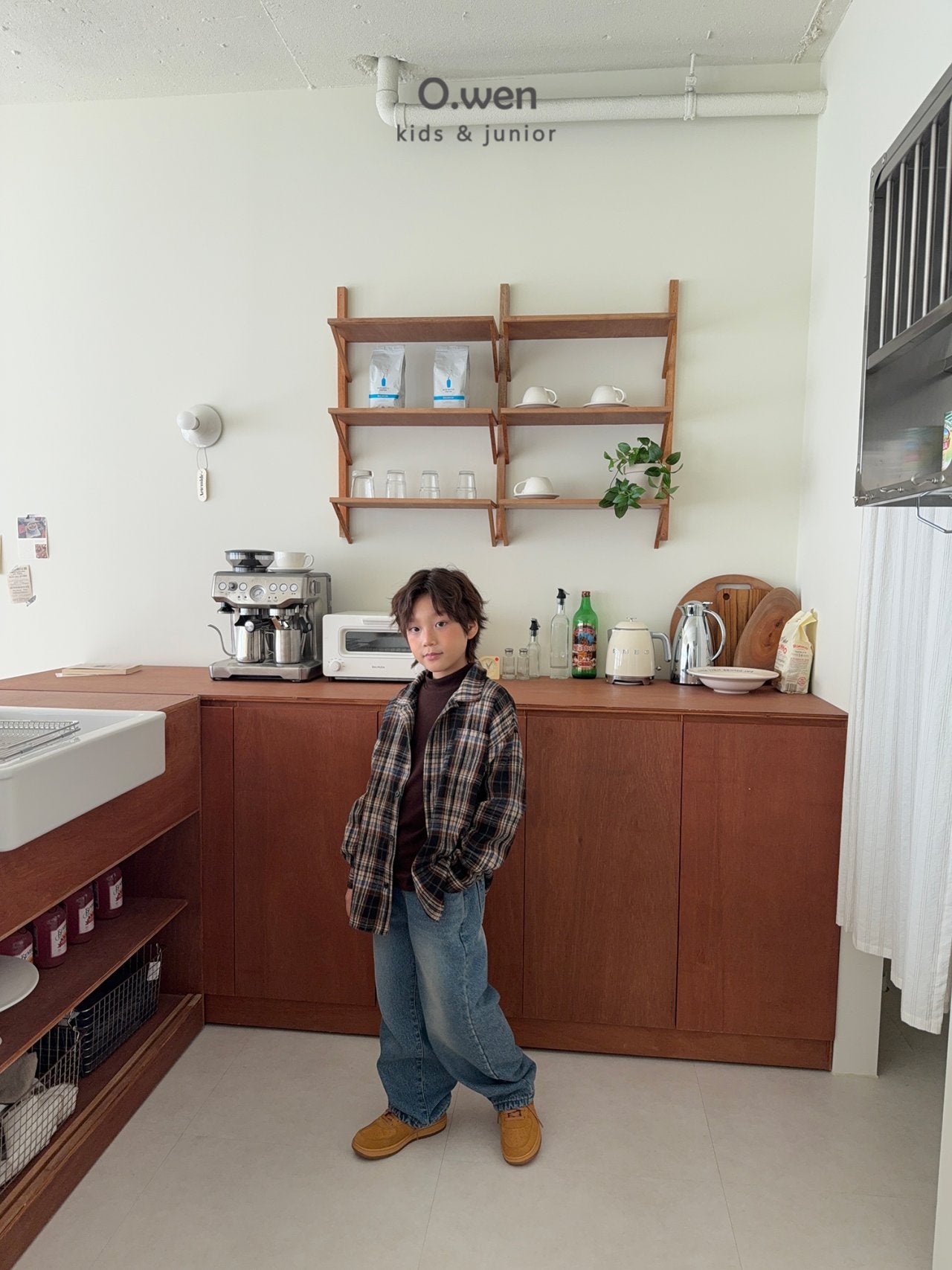 《予約》Brush Halfneck Polar Tee / O.wen