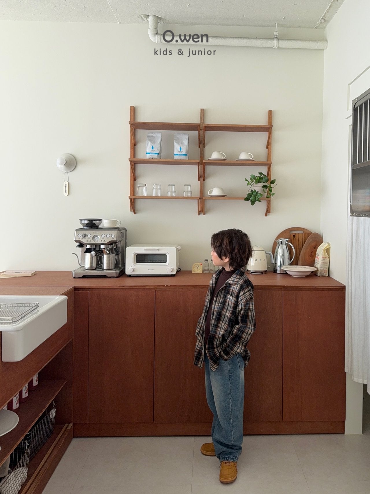 《予約》Brush Halfneck Polar Tee / O.wen