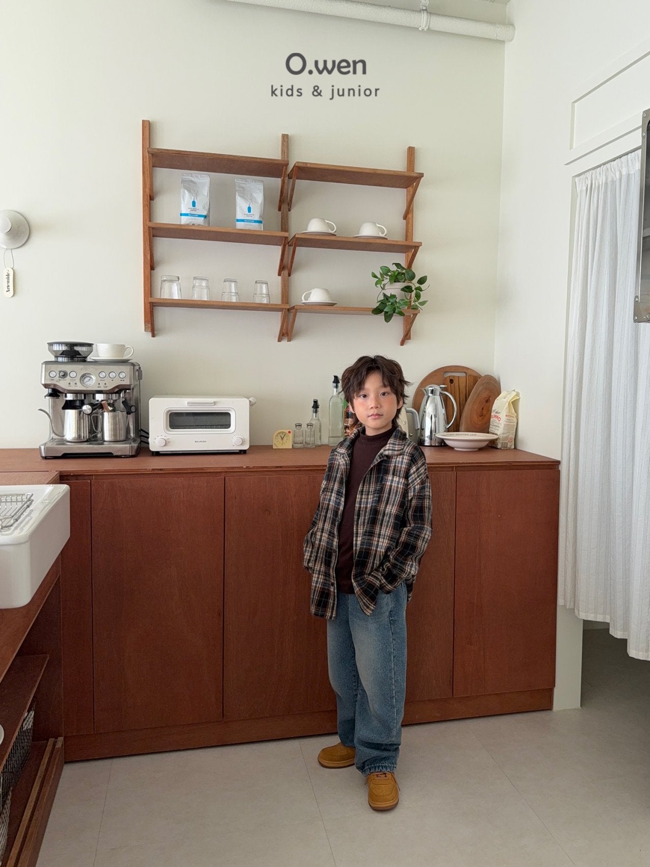 《予約》Brush Halfneck Polar Tee / O.wen