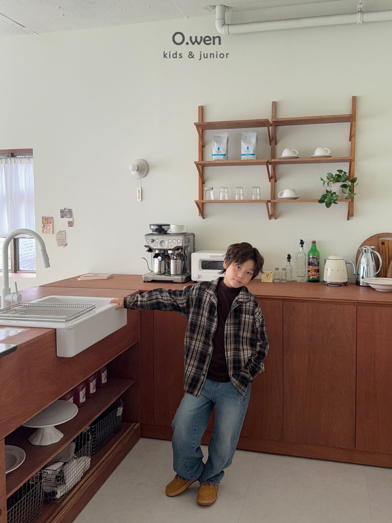 《予約》Brush Halfneck Polar Tee / O.wen