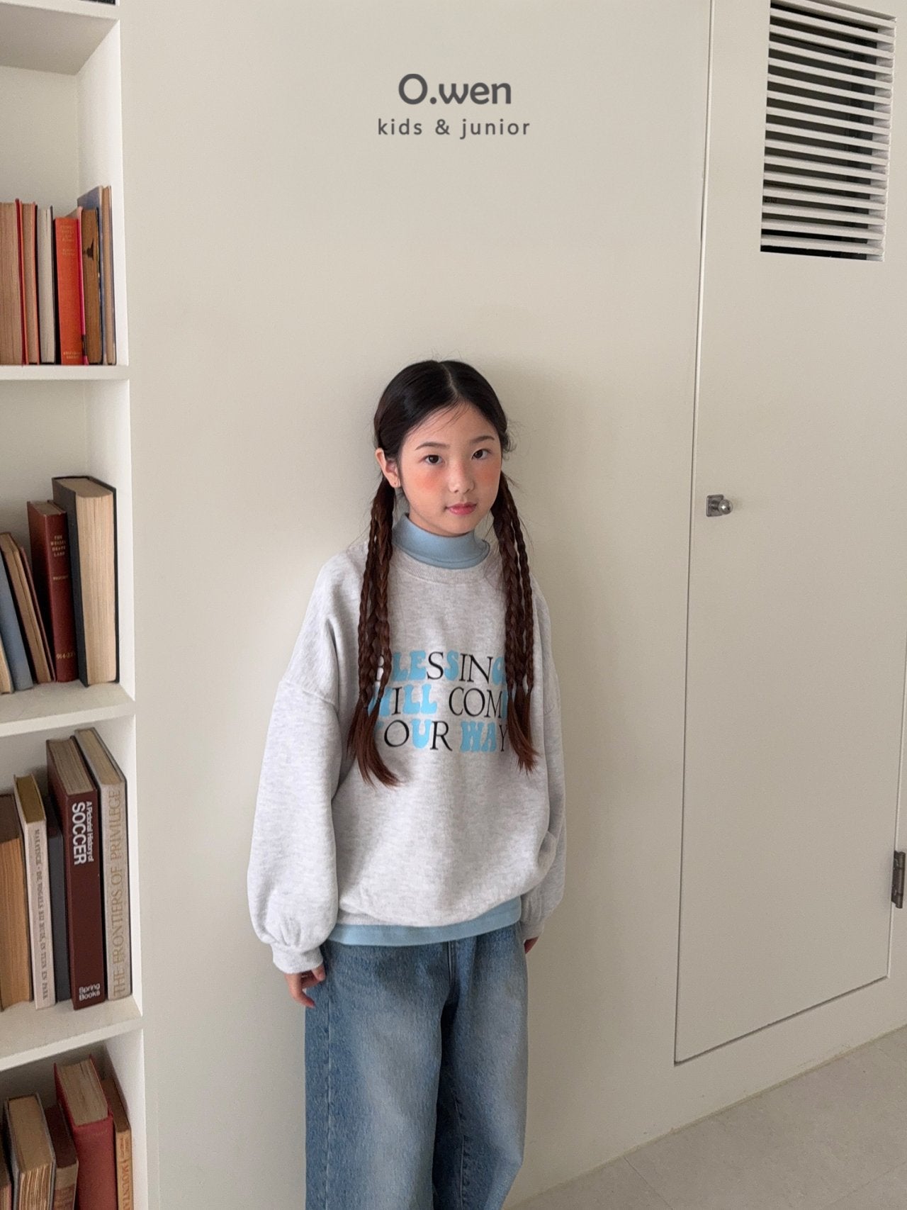 《予約》Brush Halfneck Polar Tee / O.wen