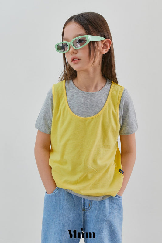 《予約》Tencel Colored Sleeveless / MINIMAL