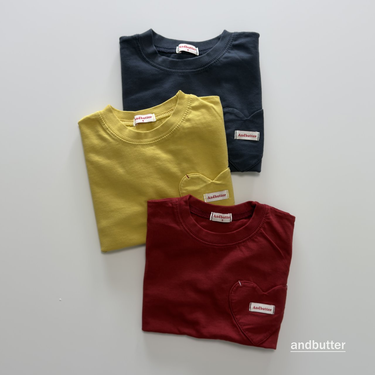 《予約》Autumn Pocket T-Shirt / ANDBUTTER