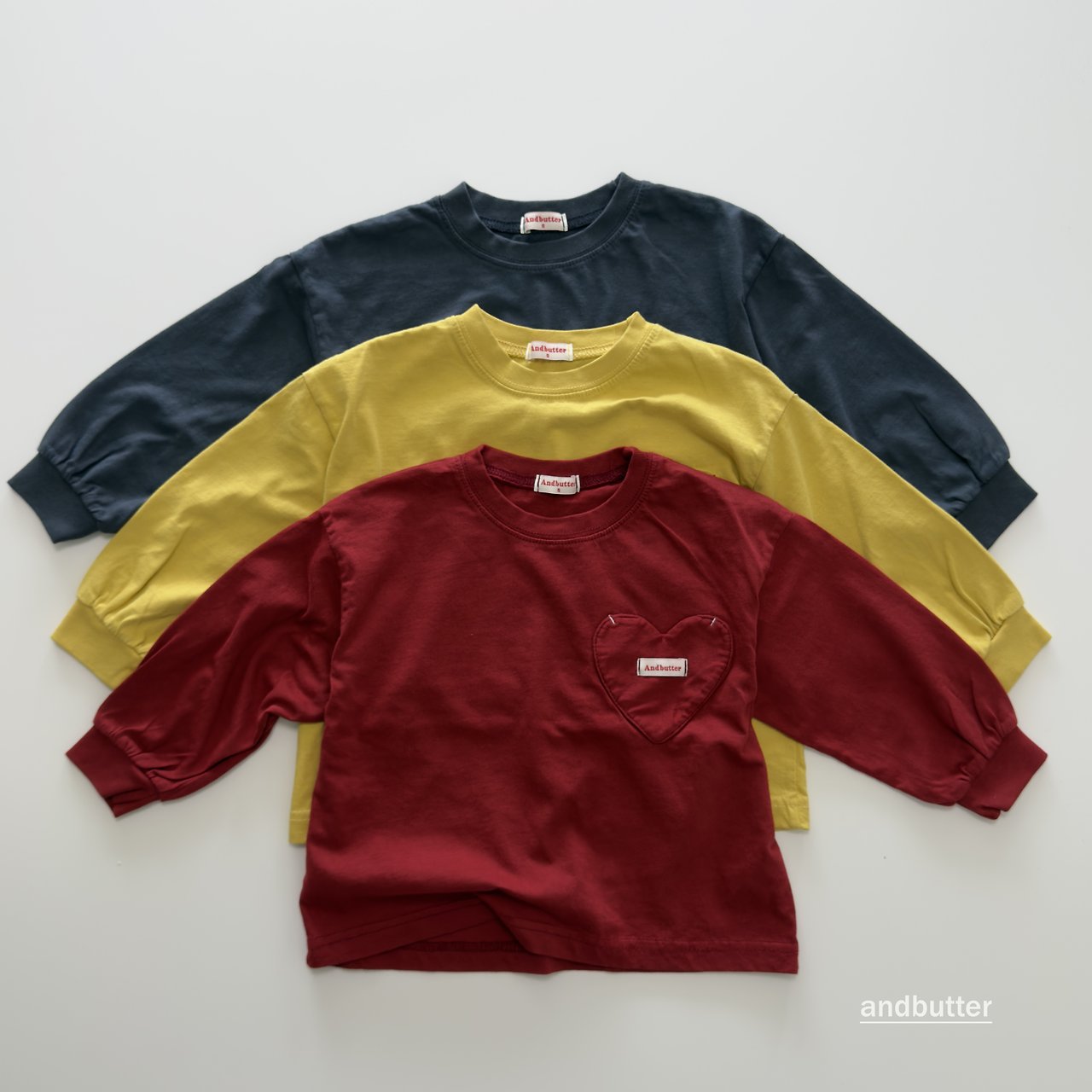 《予約》Autumn Pocket T-Shirt / ANDBUTTER
