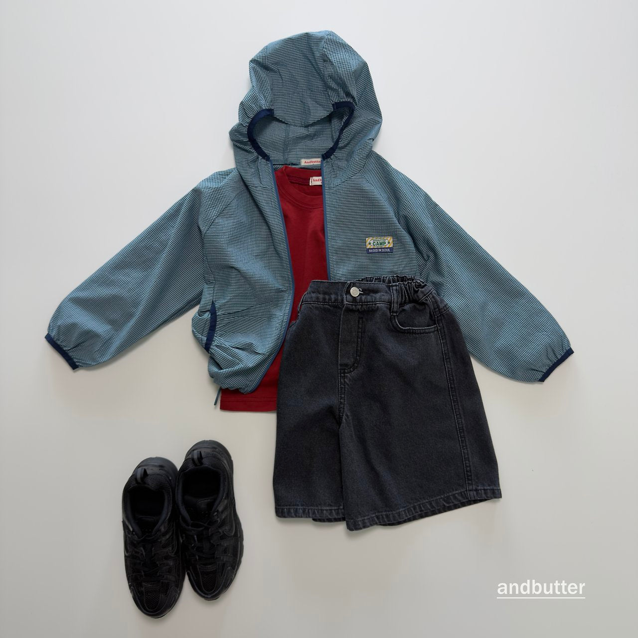 《予約》Autumn Pocket T-Shirt / ANDBUTTER