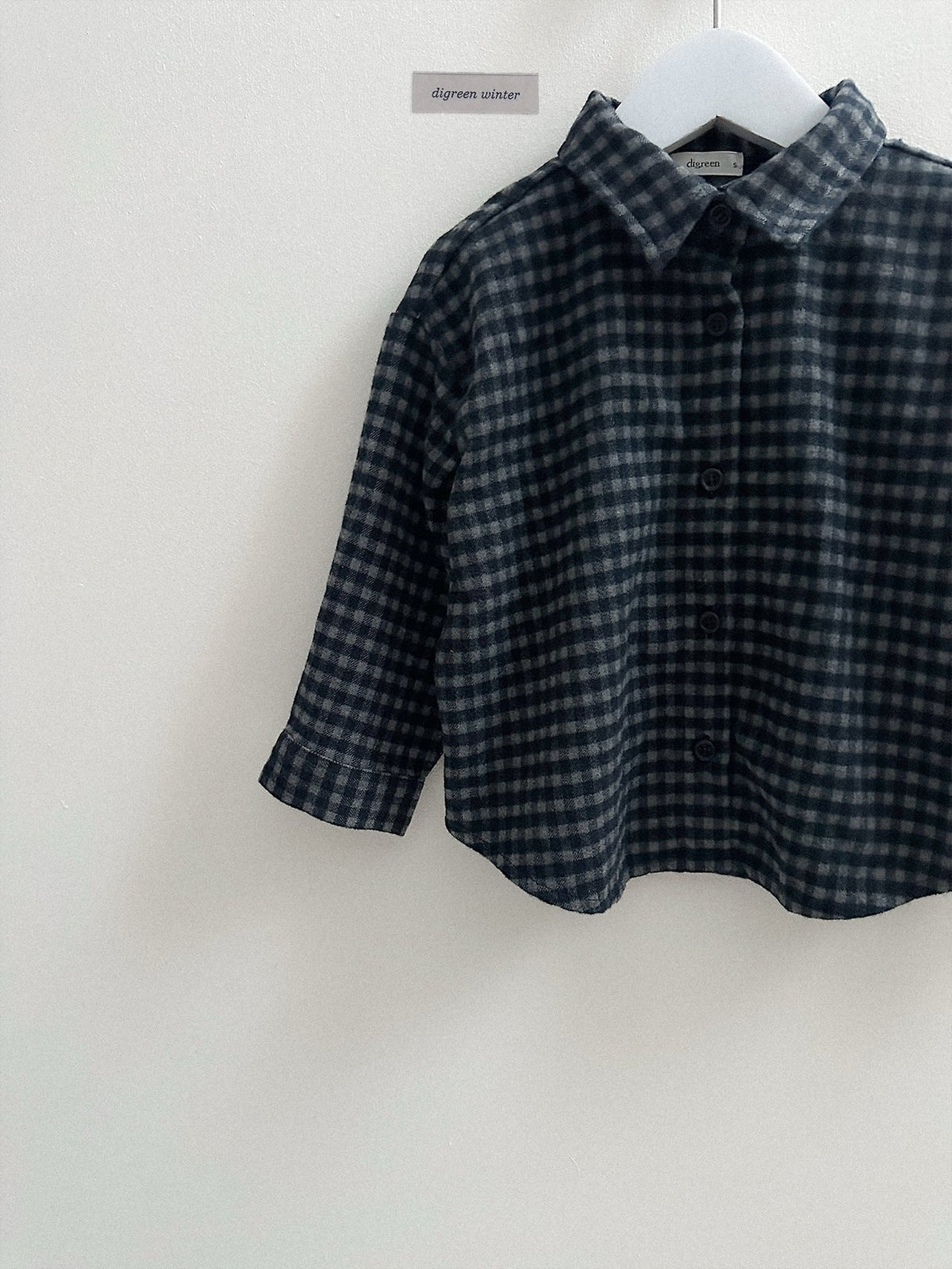 《予約》Mone Check Shirt / digreen