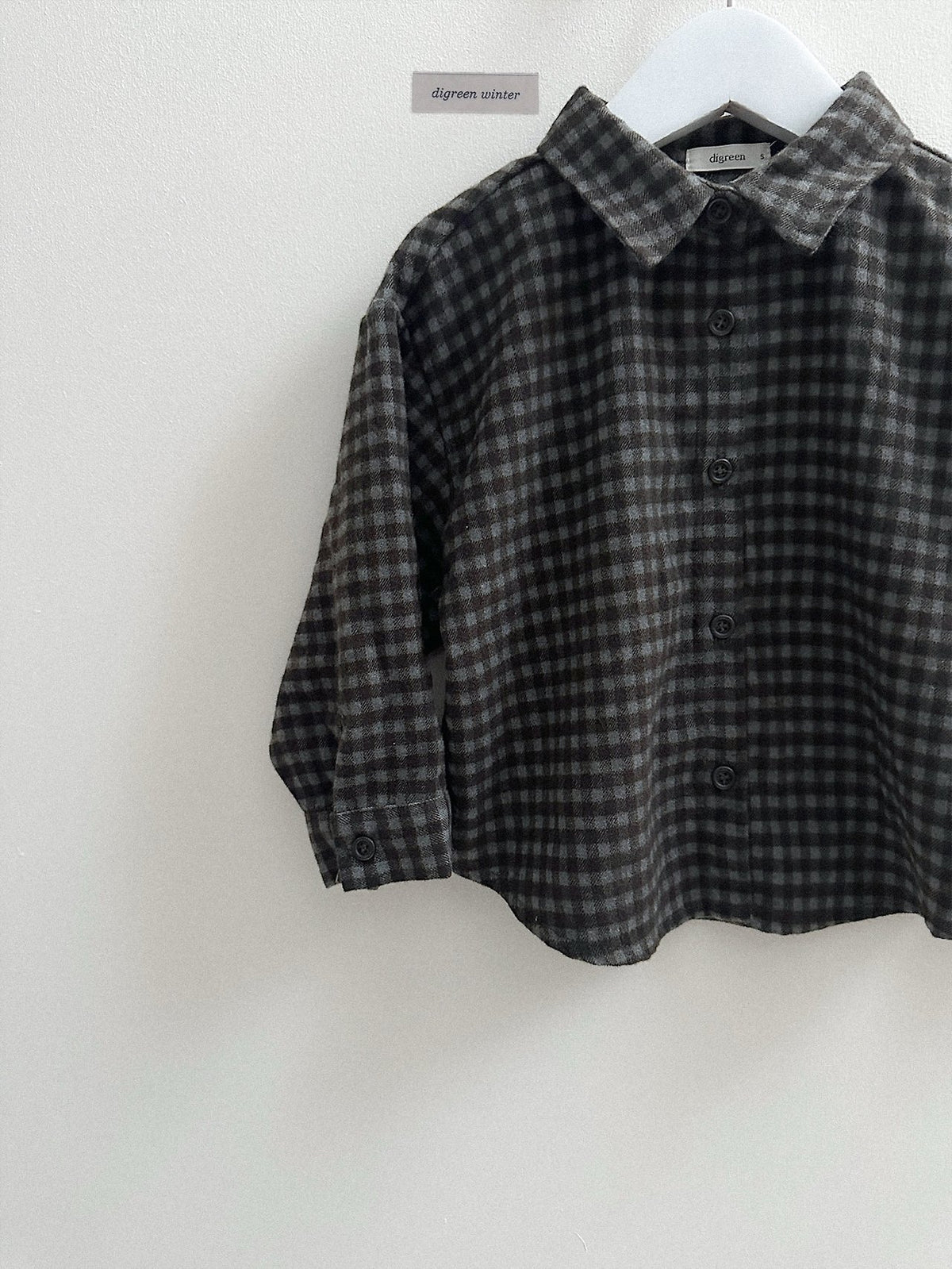 《予約》Mone Check Shirt / digreen