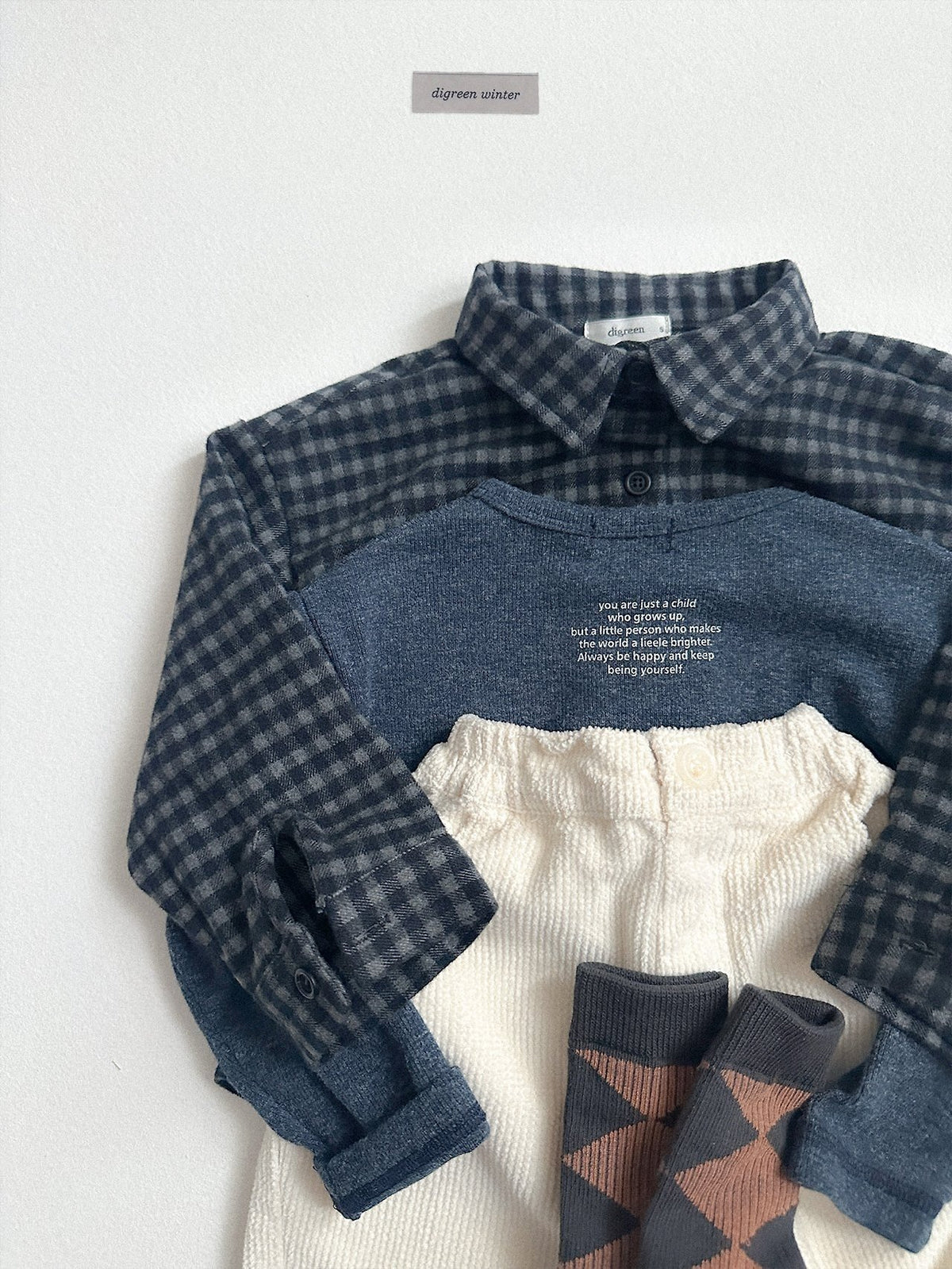 《予約》Mone Check Shirt / digreen