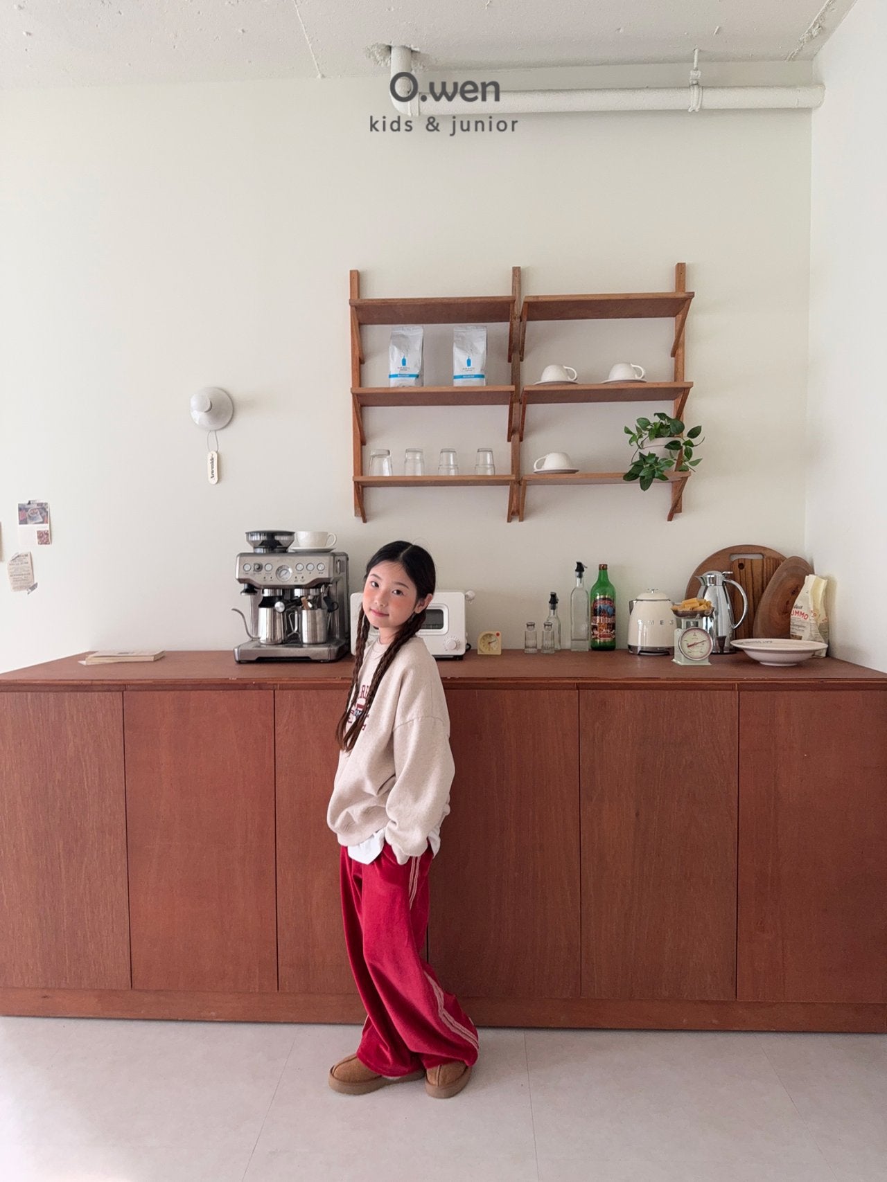 《予約》Velour Tape Pants / O.wen