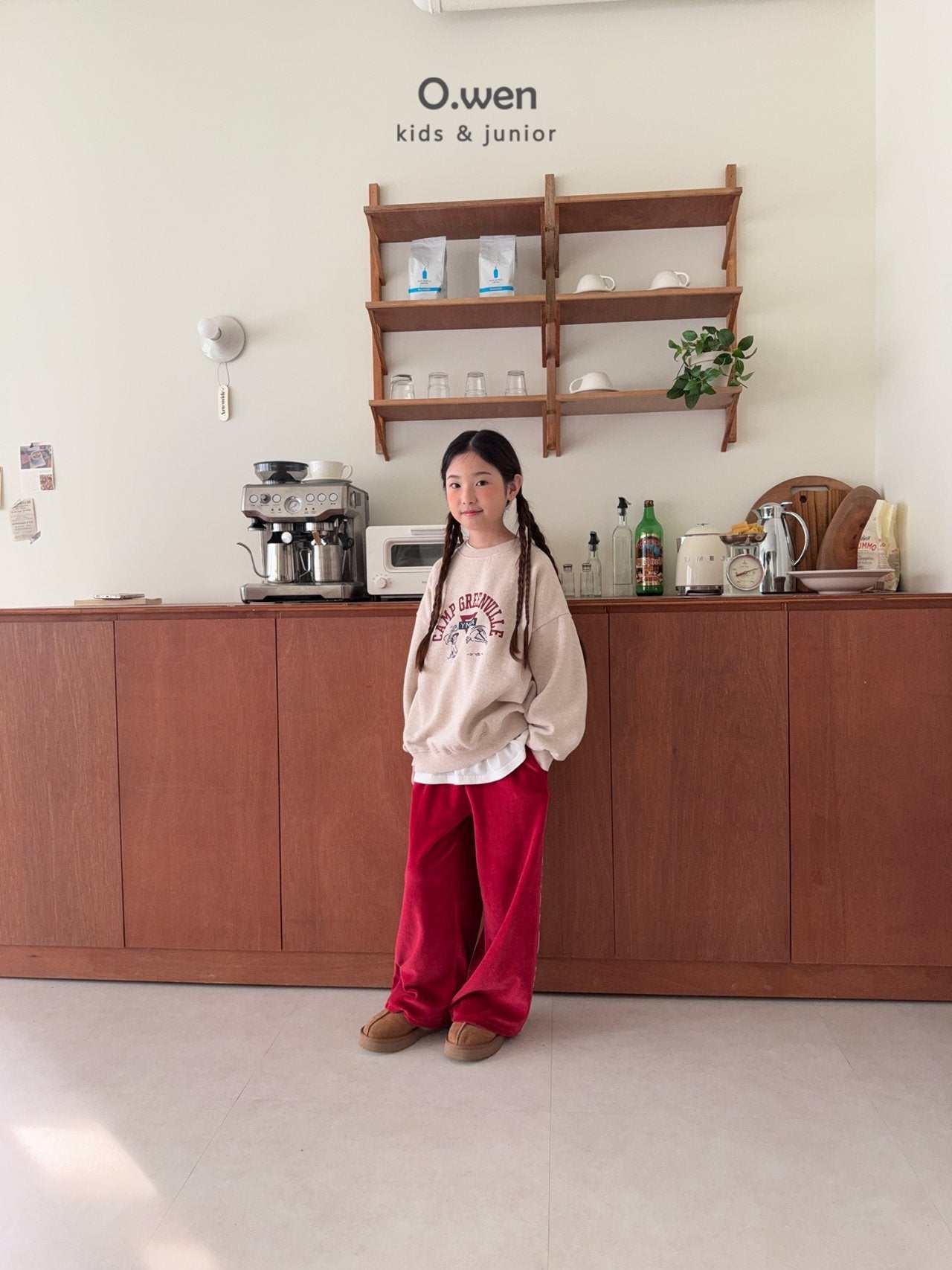 《予約》Velour Tape Pants / O.wen