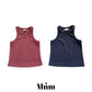 《予約》Pigment Ribbed Sleeveless / MINIMAL