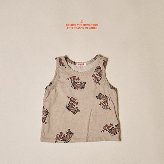 《即納》Cheetah Pig Sleeveless