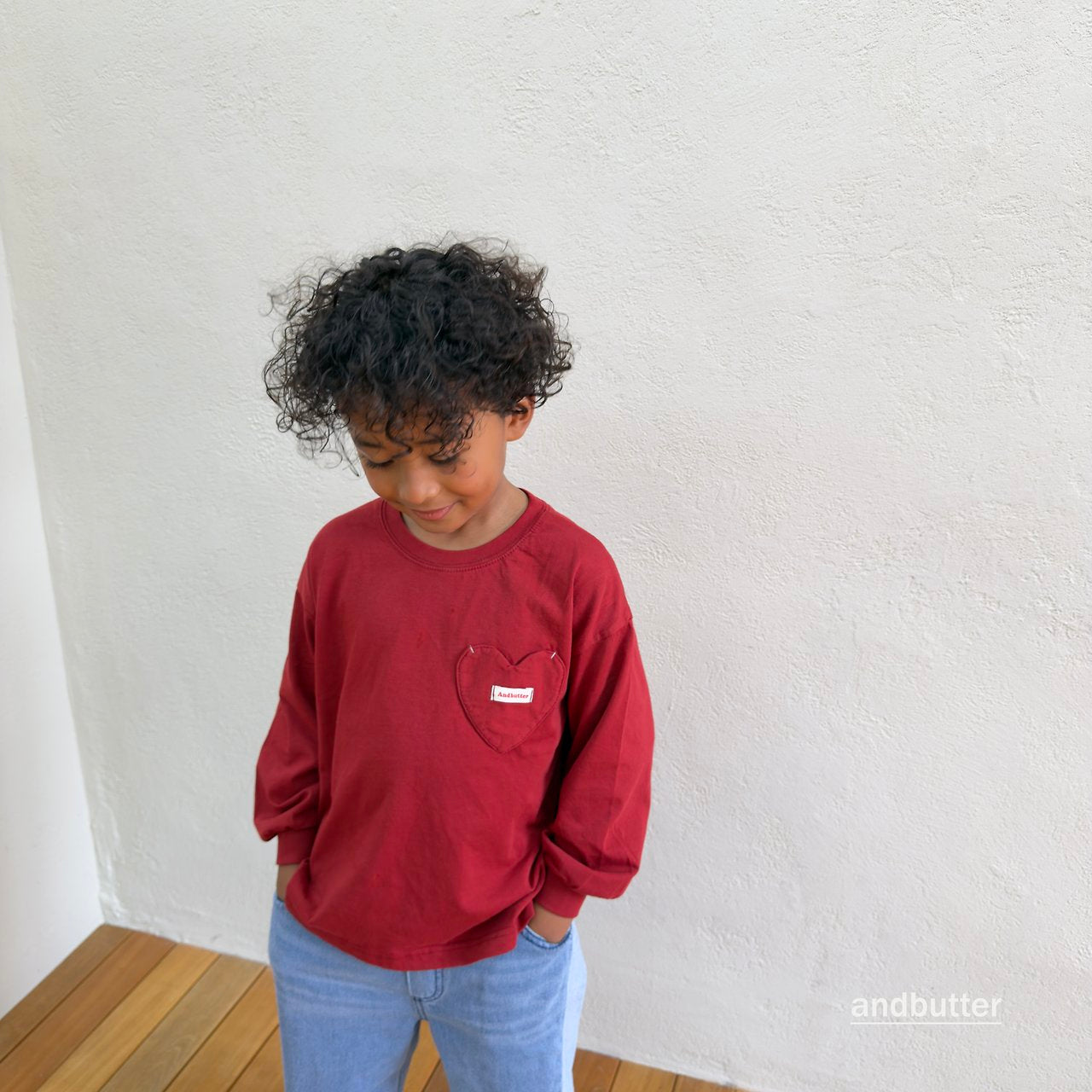 《予約》Autumn Pocket T-Shirt / ANDBUTTER