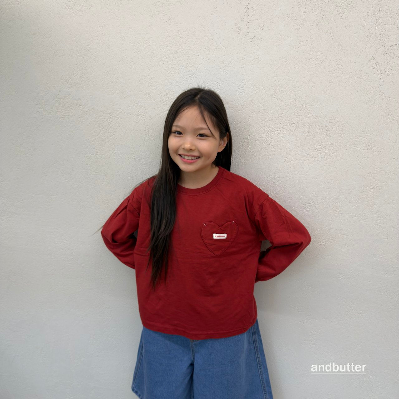 《予約》Autumn Pocket T-Shirt / ANDBUTTER