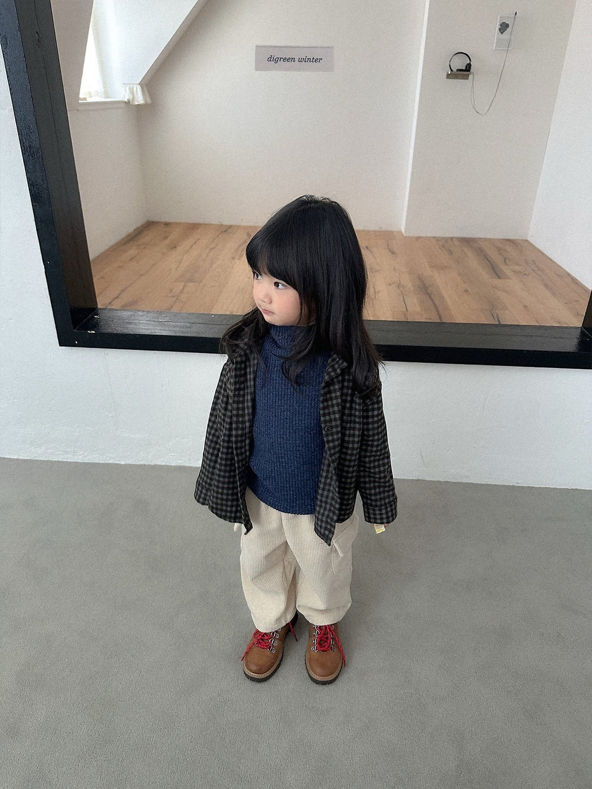 《予約》Mone Check Shirt / digreen