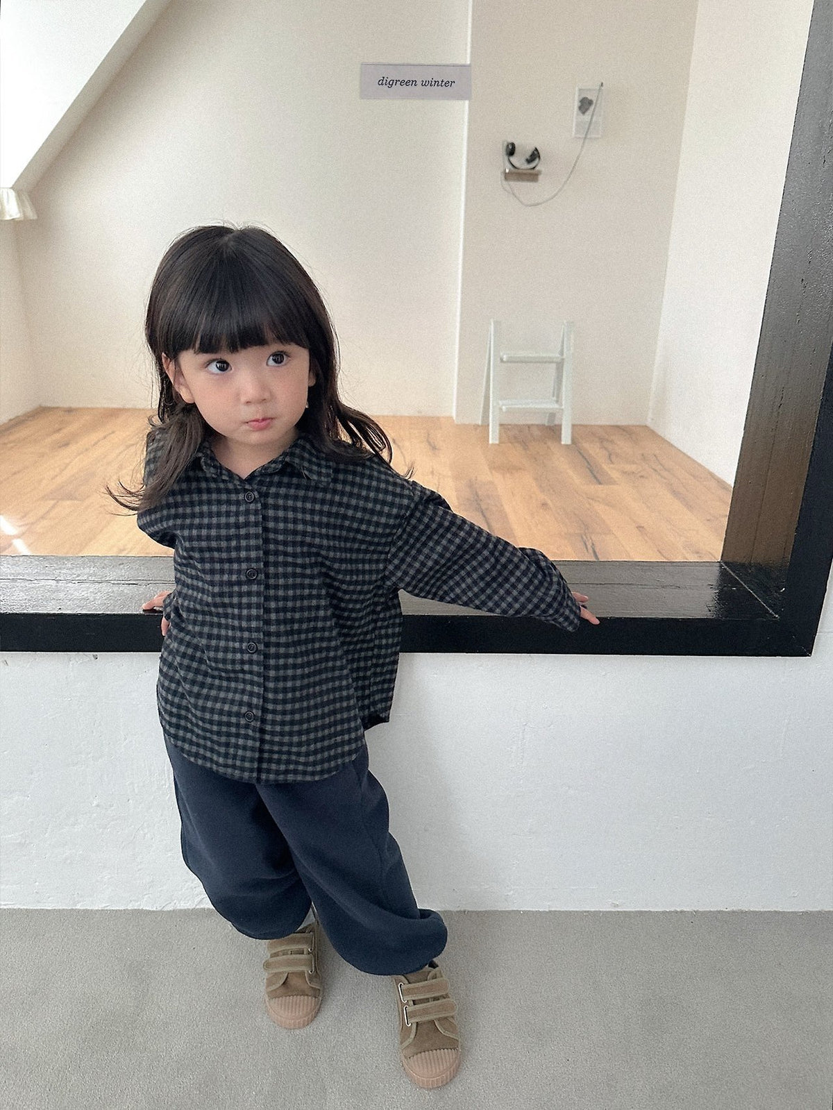 《予約》Mone Check Shirt / digreen