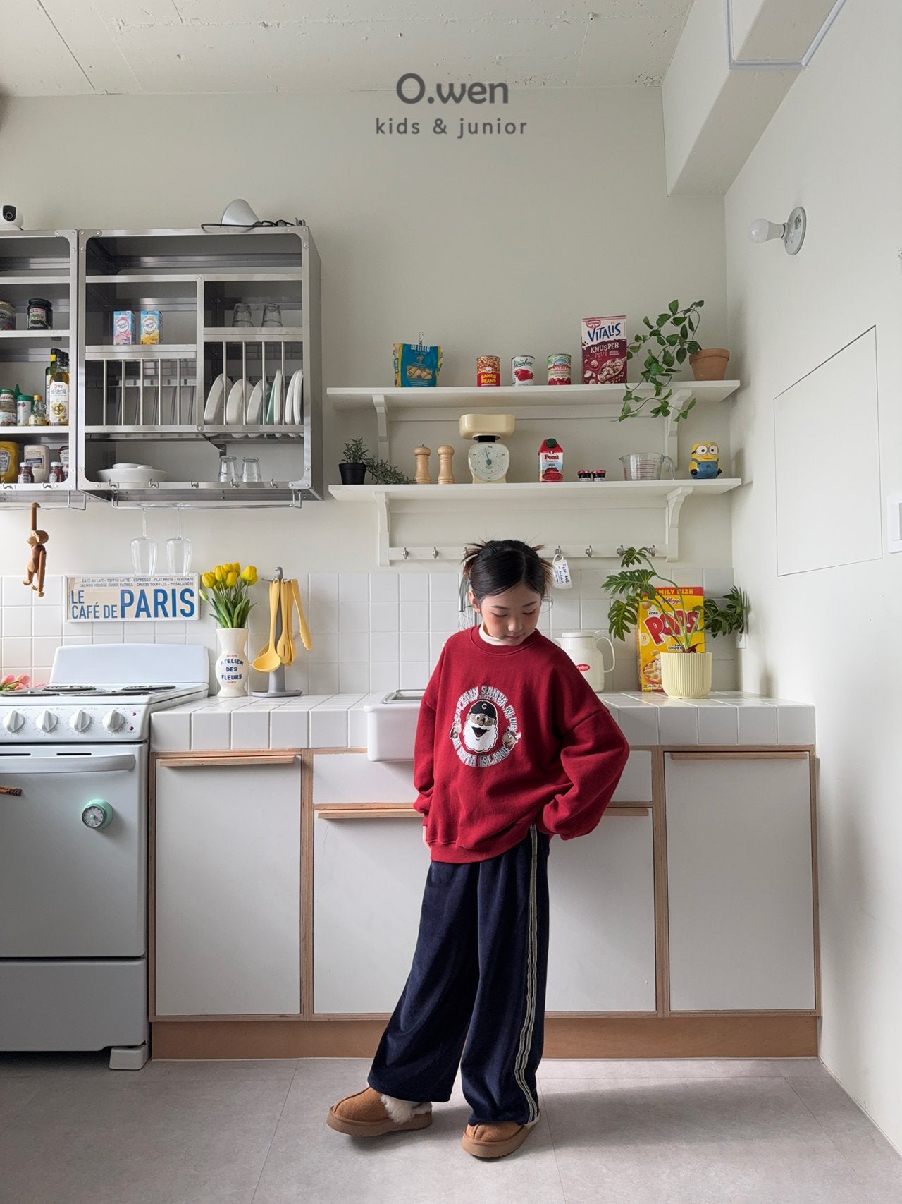 《予約》Velour Tape Pants / O.wen