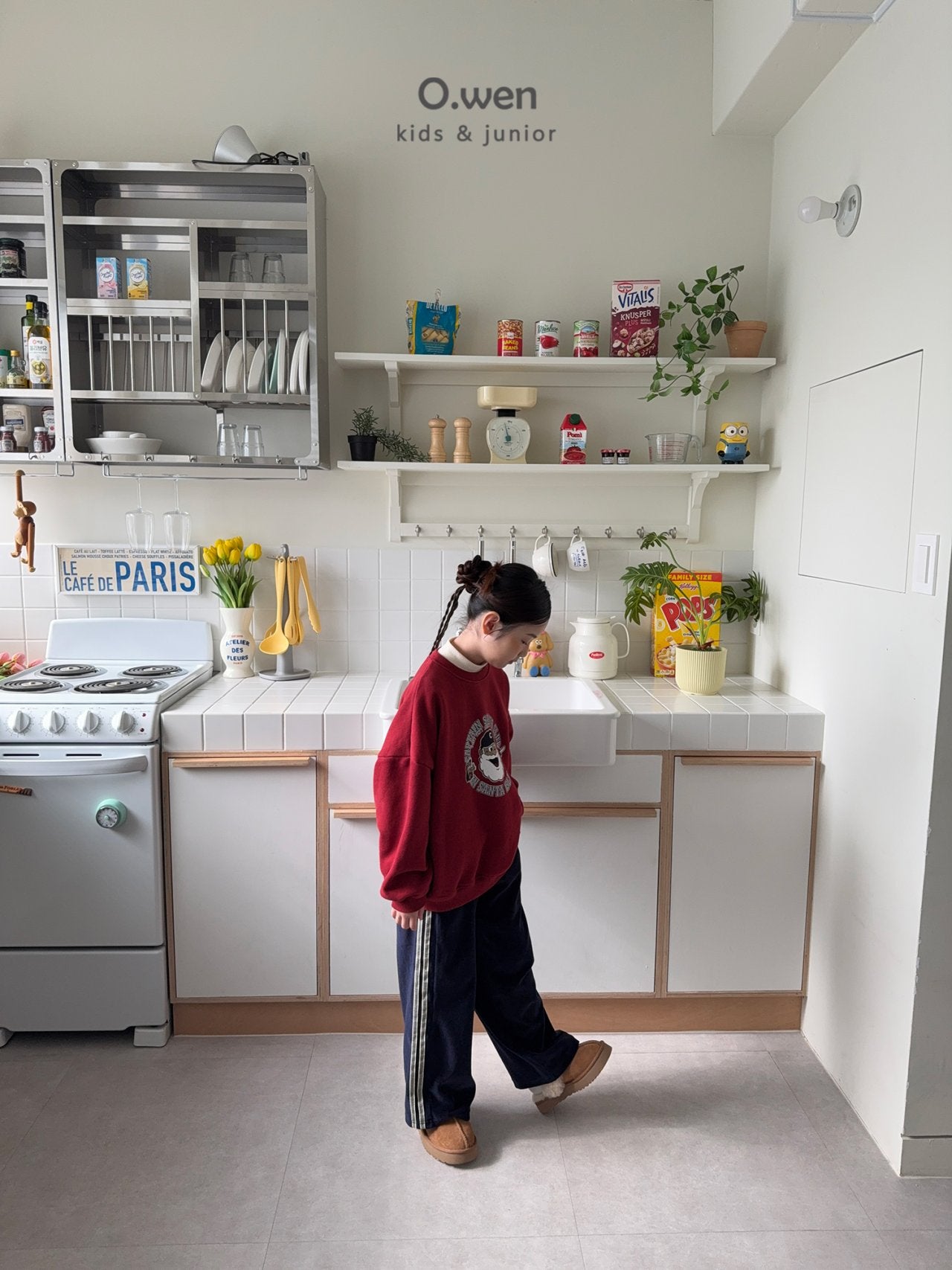 《予約》Velour Tape Pants / O.wen