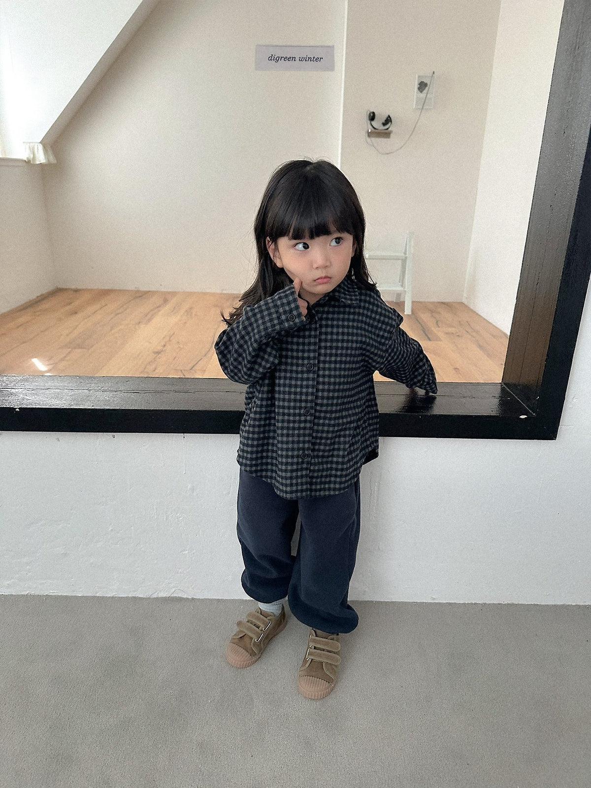 《予約》Mone Check Shirt / digreen