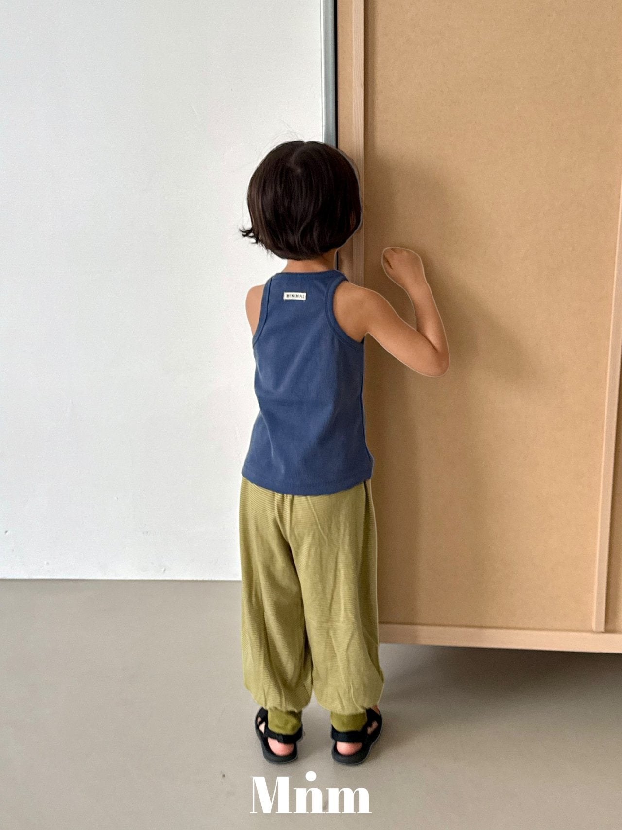 《予約》Pigment Ribbed Sleeveless / MINIMAL