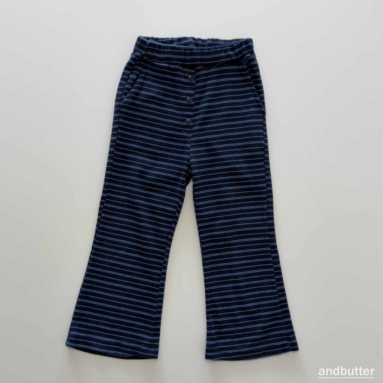 《予約》Button Flare Pants / ANDBUTTER