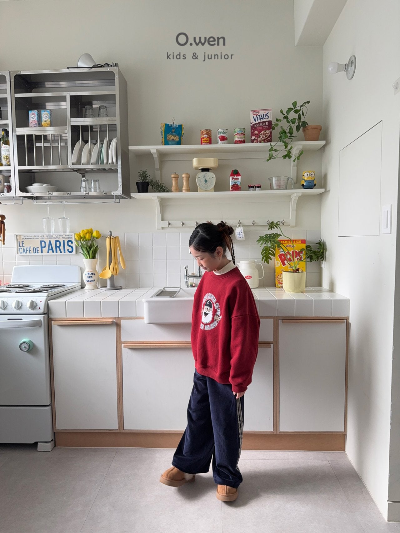 《予約》Velour Tape Pants / O.wen