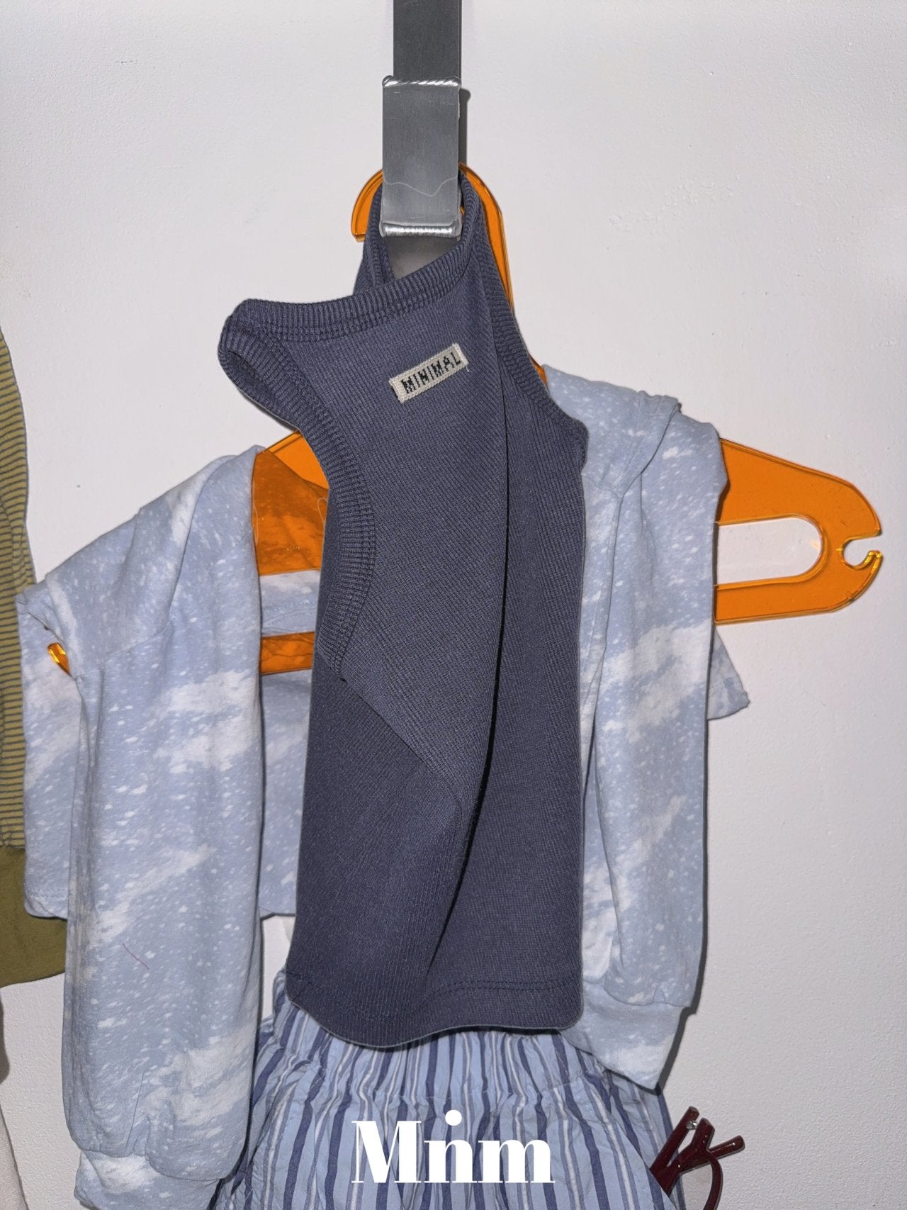 《予約》Pigment Ribbed Sleeveless / MINIMAL