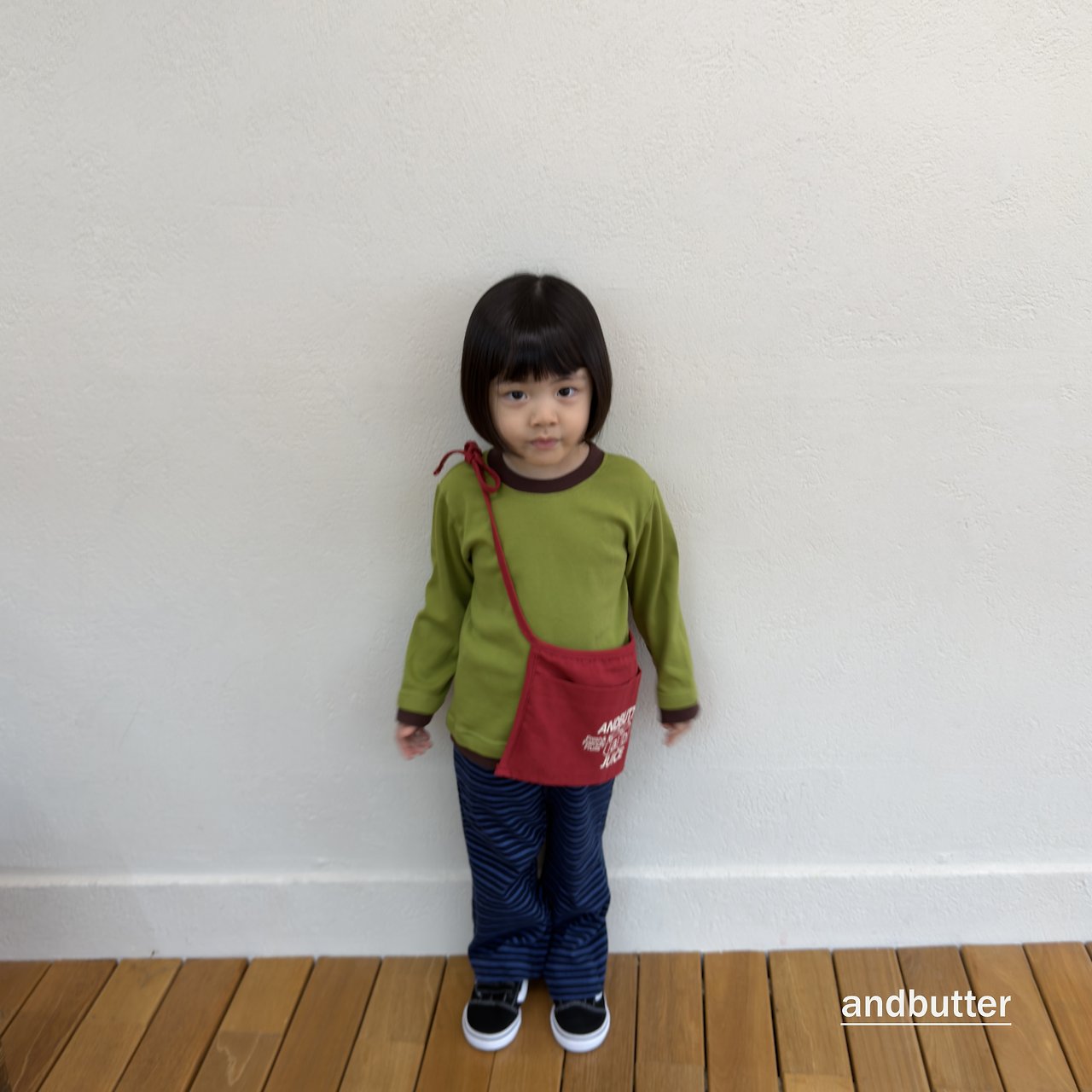 《予約》Button Flare Pants / ANDBUTTER
